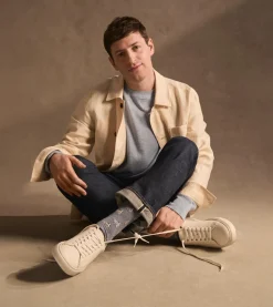 Linen-Cotton-Cashmere Sweatshirt Sweater