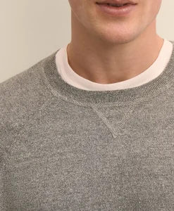 Linen-Cotton-Cashmere Sweatshirt Sweater