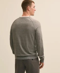Linen-Cotton-Cashmere Sweatshirt Sweater