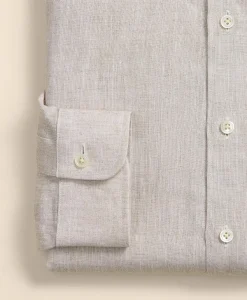 Linen Londoner Collar Dress Shirt
