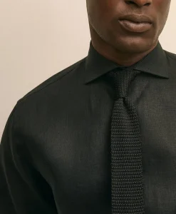 Linen Londoner Collar Dress Shirt
