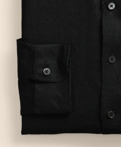 Linen Londoner Collar Dress Shirt