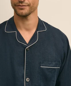 Linen Pajama Set