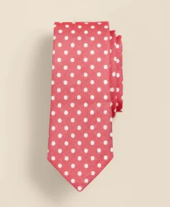 Linen-Silk Dot Tie