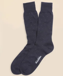 Merino Wool Big Dot Crew Socks