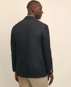 No. 1 Sack Blazer in Dobby Wool