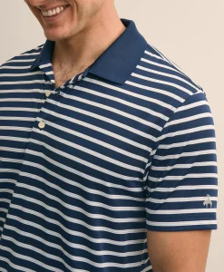 Performance Series Micro-Stripe Polo Shirt