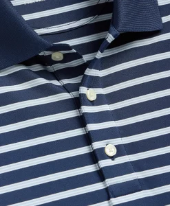 Performance Series Micro-Stripe Polo Shirt