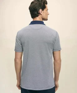 Performance Series Micro Stripe Jersey Polo Shirt