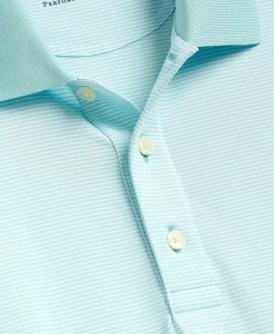 Performance Series Micro Stripe Jersey Polo Shirt