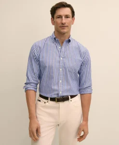 Performance Series Oxford Button Down Collar, Sport Shirt