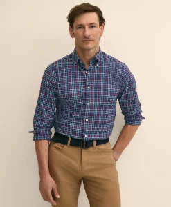 Performance Series Oxford Button Down Collar, Sport Shirt