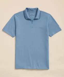 Performance Series Quarter-Zip Pique Polo Shirt
