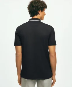 Performance Series Quarter-Zip Pique Polo Shirt