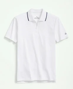 Performance Series Quarter-Zip Pique Polo Shirt