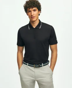 Performance Series Quarter-Zip Pique Polo Shirt