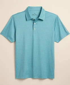 Performance Series Stretch Medallion Print Polo