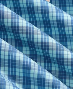 Performance Series Stretch Polo Button-Down Collar, Tartan Sport Shirt