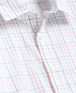 Performance Series Stretch Spread Collar, Tattersall Sport Shirt