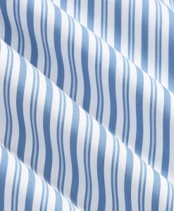 Performance Series Stretch Spread Collar, Striped Sport Shirt