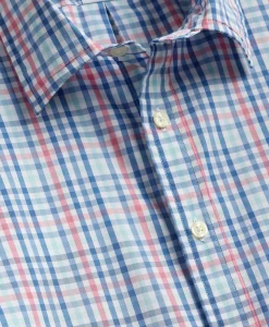 Performance Series Stretch Spread Collar, Gingham Sport Shirt