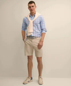 Performance Series Stretch Spread Collar, Gingham Sport Shirt