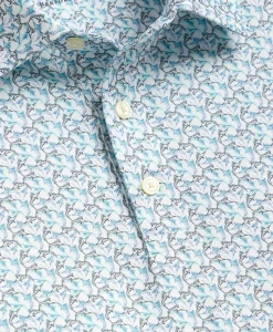 Performance Series Vintage Marlin Motif Polo Shirt
