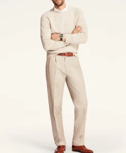 Pleated Traditional Fit Cotton Advantage Chino® Pants