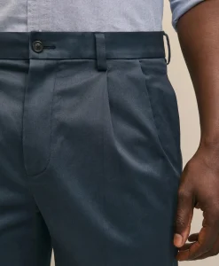 Pleated Traditional Fit Cotton Advantage Chino® Pants