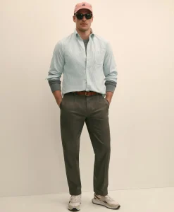 Pleated Traditional Fit Cotton Advantage Chino® Pants