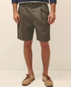 8" Pleat Front Advantage Chino® Shorts