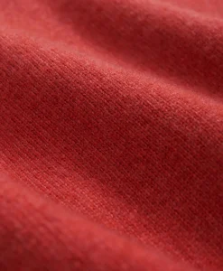 3-Ply Cashmere Crewneck Saddle Shoulder Sweater