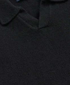 3-Ply Cashmere Jonny Collar Polo Sweater