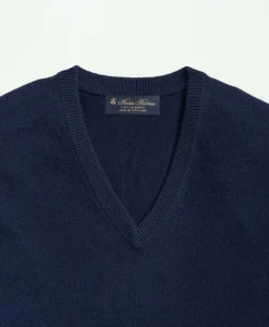 3-Ply Cashmere V-Neck Sweater