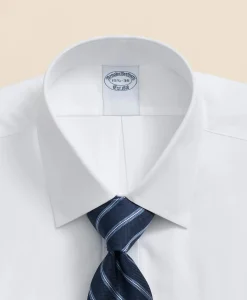 Pure Supima® Cotton Regular-Finish Ainsley Collar, Dress Shirt