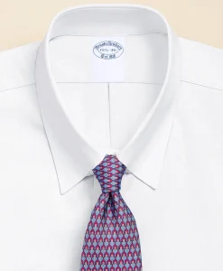 Pure Supima® Cotton Regular-Finish Tab Collar, Dress Shirt