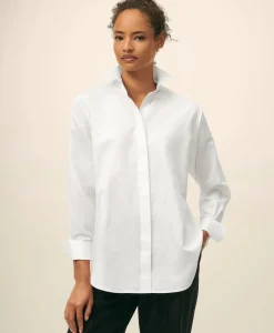 Relaxed Shirt in Supima® Cotton Sateen