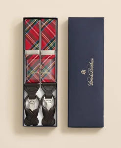 Royal Stewart Tartan Suspenders