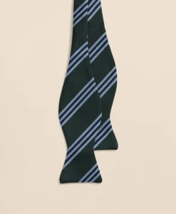 Silk BB#1 Rep Striped Bow Tie