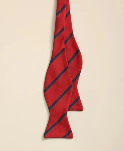 Silk BB#3 Rep Striped Bow Tie