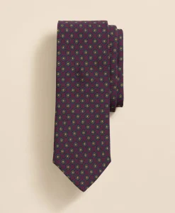 Silk Flower Tie