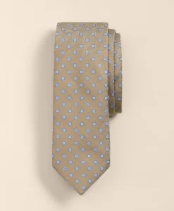 Silk Framed Diamond Tie