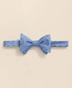 Silk Horseshoe Bow Tie