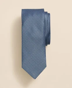 Silk Mini Geometric Tie