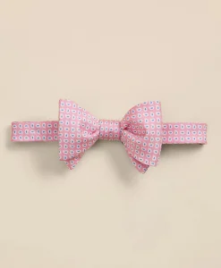 Silk Mini Paisley Bow Tie