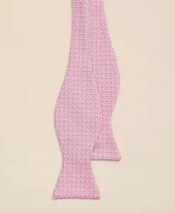 Silk Mini Paisley Bow Tie
