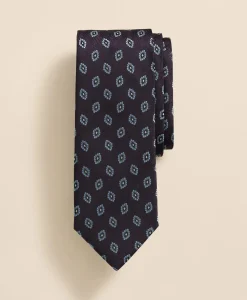 Silk Spaced Flower Tie
