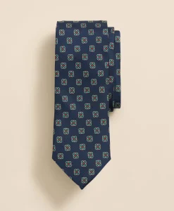 Silk Spaced Flower Tie