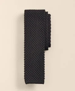 Silk Textured Knit Tie