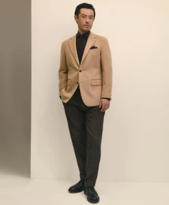 Slim Fit Camel Hair Twill 1818 Sport Coat
